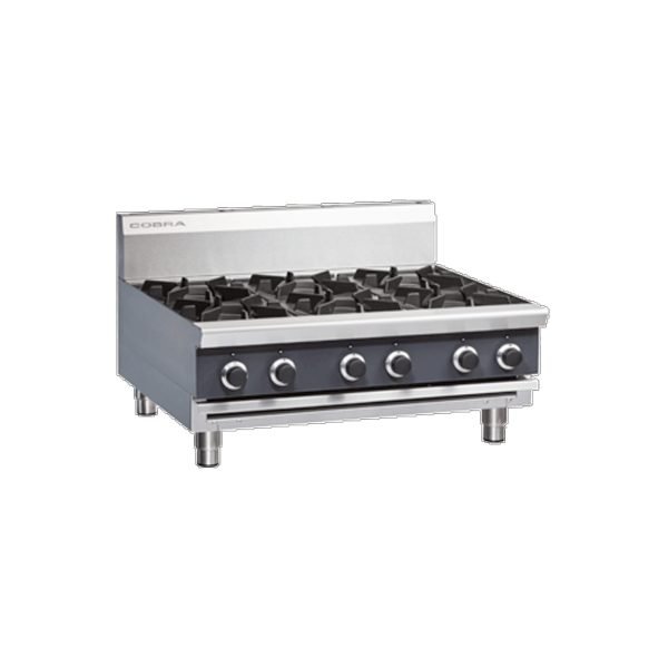AME900 - Cobra 900mm Bench 6 BNR Cooktop