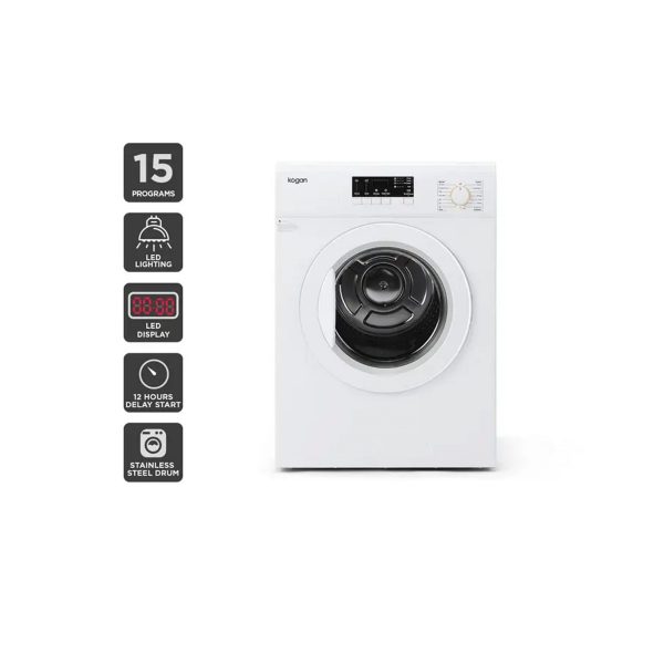 AKD007 Kogan 7kg Series 7 Vented Dryer