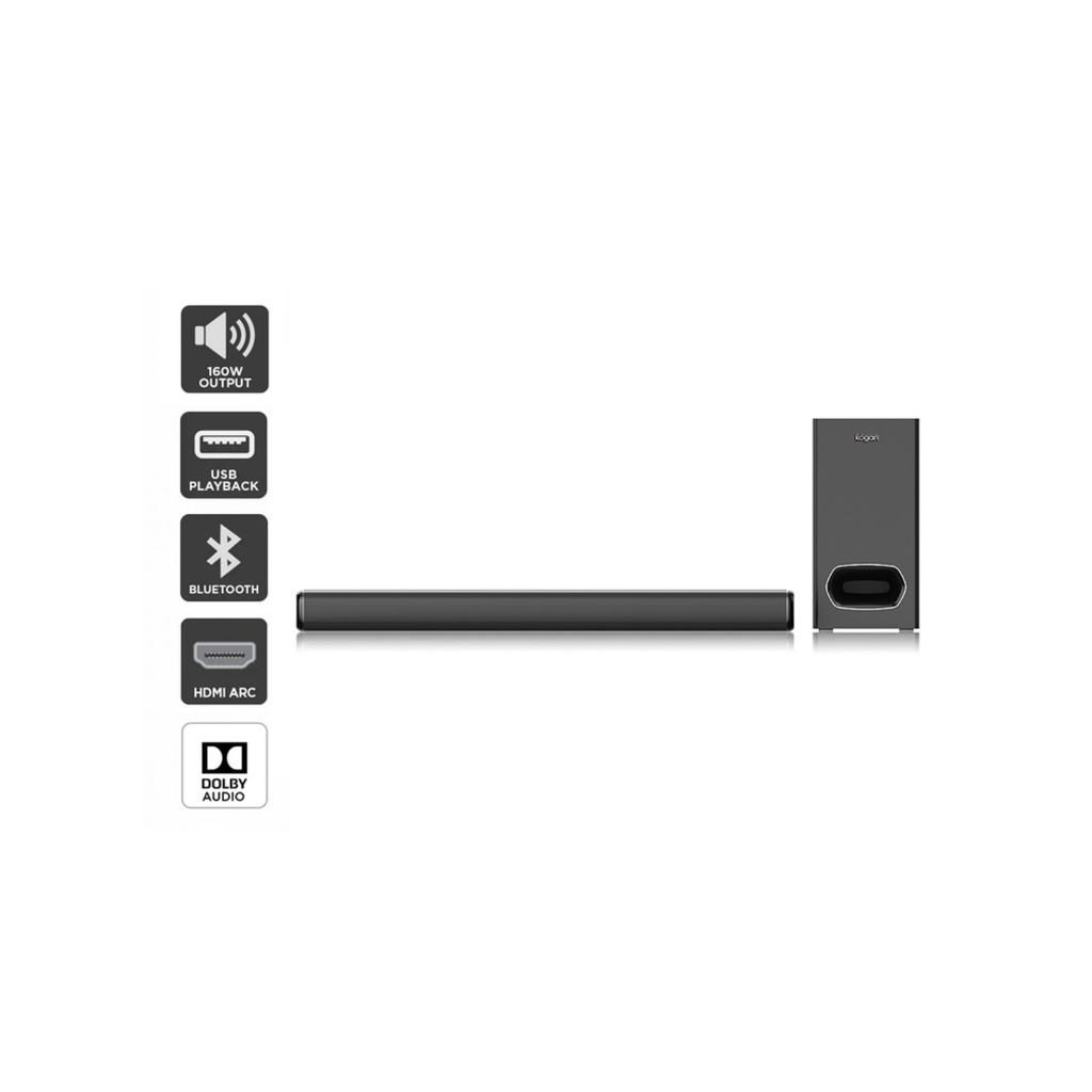 AKSK01 Kogan 2.1Ch 160W Dolby Soundbar with Wireless Subwoofer
